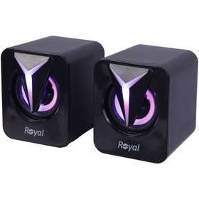 تصویر اسپیکر دو تکه Royal RSL-715 Royal RSL-715 DESKTOP SPEAKER