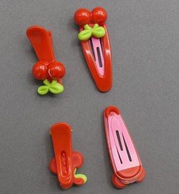 تصویر گیره 40 عددی قرمز گیلاسی 