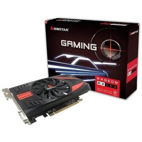 تصویر کارت گرافیک بایوستار مدل آر ایکس 560 با حافظه 4 گیگابایت VA5605RF41 RX 560 4GB GDDR5 Graphics Card