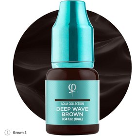 تصویر رنگ فی اکووا 10 میل deep wave brown 