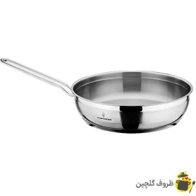 تصویر ماهیتابه استیل تکدسته سفرام سایز 26 