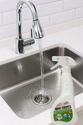 تصویر اسپری براق کننده سینک و شیرآلات برند تورنادو _ 450 میل 