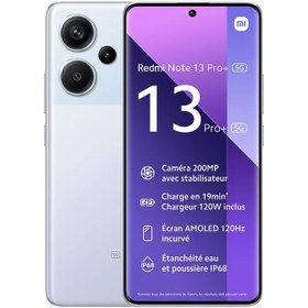 تصویر گوشی موبایل شیائومی مدل Redmi Note 13 Pro Plus 5G ظرفیت 256 گیگابایت رم 12 گیگابایت به همراه شارژر 