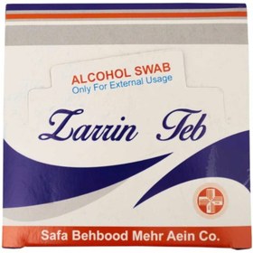 تصویر پد الکلی 100 عددی 