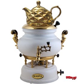 تصویر سماور گازی سه کاره ترموکوبلدار مهیا Thermocouple three-function gas samovar mahia