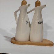 تصویر ظرف روغن و سرکه 