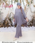 تصویر پانچ و شلوار بارداری مدل مایلا 