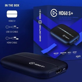 تصویر کارت کپچر استریم الگاتو Elgato HD60 SPLUS کارکرده 