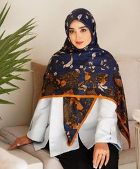 تصویر روسری کشمیر مستر کوالیتی طرح Gucci دور دست‌دوز قواره ۱۴۰ 