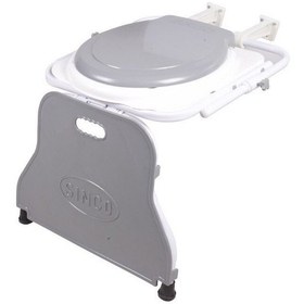 تصویر توالت فرنگی سینکو مدل تاشو دیواری 