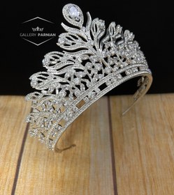 تصویر تاج عروس کد988 Bridal Tiara Code 988