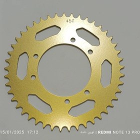 تصویر دنده زنجیر عقب 520 موتورسیکلت تریل گلد رادیسون و فلات T2 