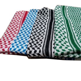 تصویر چفیه (شماق) فلسطینی 