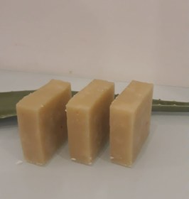 تصویر صابون آلوئه ورا Handmade aloevera soap