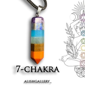 تصویر گردنبند 7 چاکرا 7 CHAKRA NECKLACE