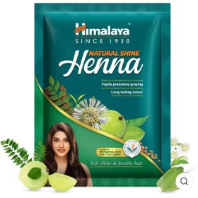 تصویر حنا گیاهی هیمالایا رنگ طبیعی ۱۲۰ گرم Natural Shine Henna 120 grm