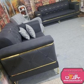 تصویر مبل چستر راحتی 7 نفره کد 61 به همراه جلومبلی عسلی ارسال رایگان به سراسر کشور 