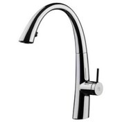 تصویر شیر ظرفشویی کی دبلیو سی مدل زو شلنگدار کروم 