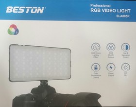 تصویر نور آر جی بی موبایل و دوربین بستون مدل اس ال ای ٠٠۵ آر RGB Light For Mobile & Camera BESTON Model SLA005R