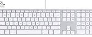 تصویر کیبورد اپل APPLE KEYBOARD 2171 استوک 