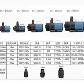 تصویر واتر پمپ سوبو سری BO 