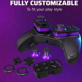 تصویر دسته PS5 پی دی پی مدل Victrix Pro BFG PDP Victrix Pro BFG Gaming Controller for PS5