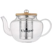 تصویر قوری پیرکس 600ML یونیک UN-7900 Pyrex teapot 600ML Unique UN-7900