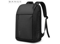 تصویر کوله پشتی 7۶۶۳ بنج یو اس بی دار ضد آب لپ تاپ 15.6 اینچ Bange BG-7663 Tas Ransel pria Laptop Kerja Backpack