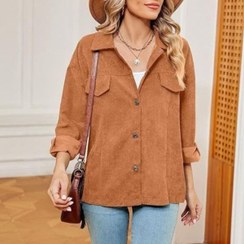 تصویر شومیز مخمل کبریتی 