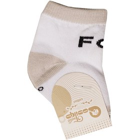 تصویر جوراب کش ساده نوزادی کد 24 