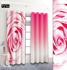 تصویر پرده تصویری طرح رز و طیفی برند پرنا - کد 1950699 