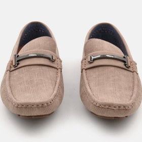 تصویر کفش راحتی مردانه مدل آچنتو، رنگ قهوه‌ای مایل به خاکی برند Tommy Hilfiger Men Acento Slip On Casual Shoes, Taupe