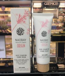 تصویر کرم اسکراب پاک کننده عمیق نائوبی ORIGIN Deep Cleansing Scrub Cream Naobay