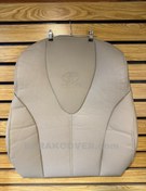 تصویر روکش صندلی چرمی رنگ قهوه‌ای روشن - مناسب خودروی تویوتا کمری ۲۰۰۷ 