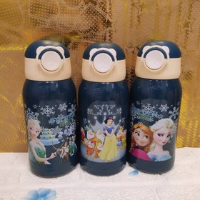 تصویر قمقمه کودک استیل انیمیشنی کد 1242 