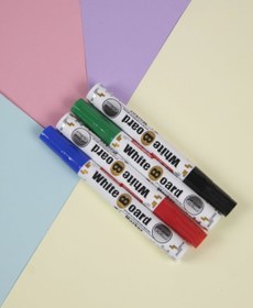 تصویر ماژیک وایت برد نوک گرد - مشکی 