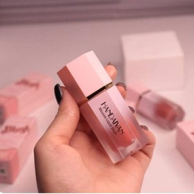 تصویر رژگونه مایع پددار مات رنگ لاوکیک Liquid Blush Matte-love cake