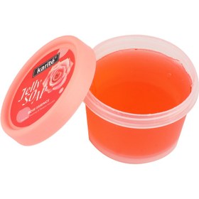 تصویر صابون ژله ای طبیعی صورت و بدن گل رز کاریته Karite Rose Jelly Soap