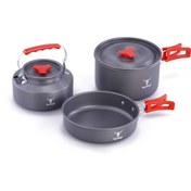 تصویر ست ظروف کمپینگ ۳ تکه کله گاوی مدل SPICE 2 PEKYNEW COOKING SET Spice2 