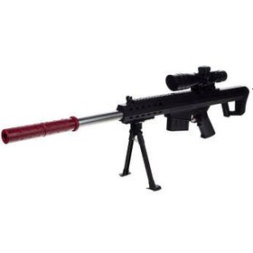 تصویر تفنگ اسباب بازی مدل BARRETT SNIPER GUN کد H15A 