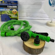 تصویر شلنگ آب مجیک مدل 01 سایز ۱۵ متر به همراه آبپاش 