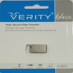 تصویر فلش مموری وریتی مدل VERITY V823 ظرفیت 64 گیگابایت USB3.0 VERITY V823 64GB USB3.0 Flash Memory