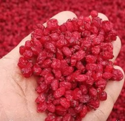 تصویر زرشک پفکی درجه یک قاینات 