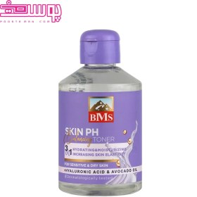 تصویر تونر صورت بی ام اس BMS مناسب پوست خشک و حساس حجم 200ml 