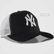 تصویر کلاه بیسبالی مردانه NY پشت تور 
