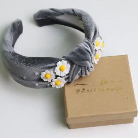 تصویر تل گره ای گل بابونه کد 662 