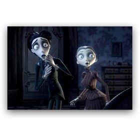 تصویر تابلو شاسی طرح عروس مرده Corpse Bride 