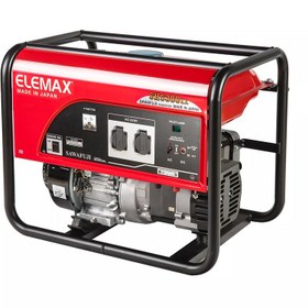 تصویر موتور برق بنزینی هندلی 4.7 کیلو وات هوندا المکس ژاپن مدل SH5300EX HONDA ELEMAX 4.7Kw SH5300EX Gasoline Generator