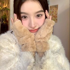 تصویر دستکش خز فانتزی-کد 2198 