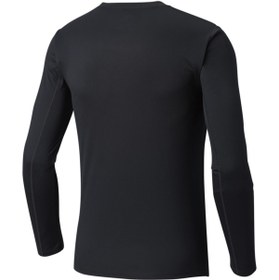 تصویر تیشرت آستین بلند مردانه سیاه برند columbia 14 Erkek Zero Rules Long Sleeve Tshirt Am6083